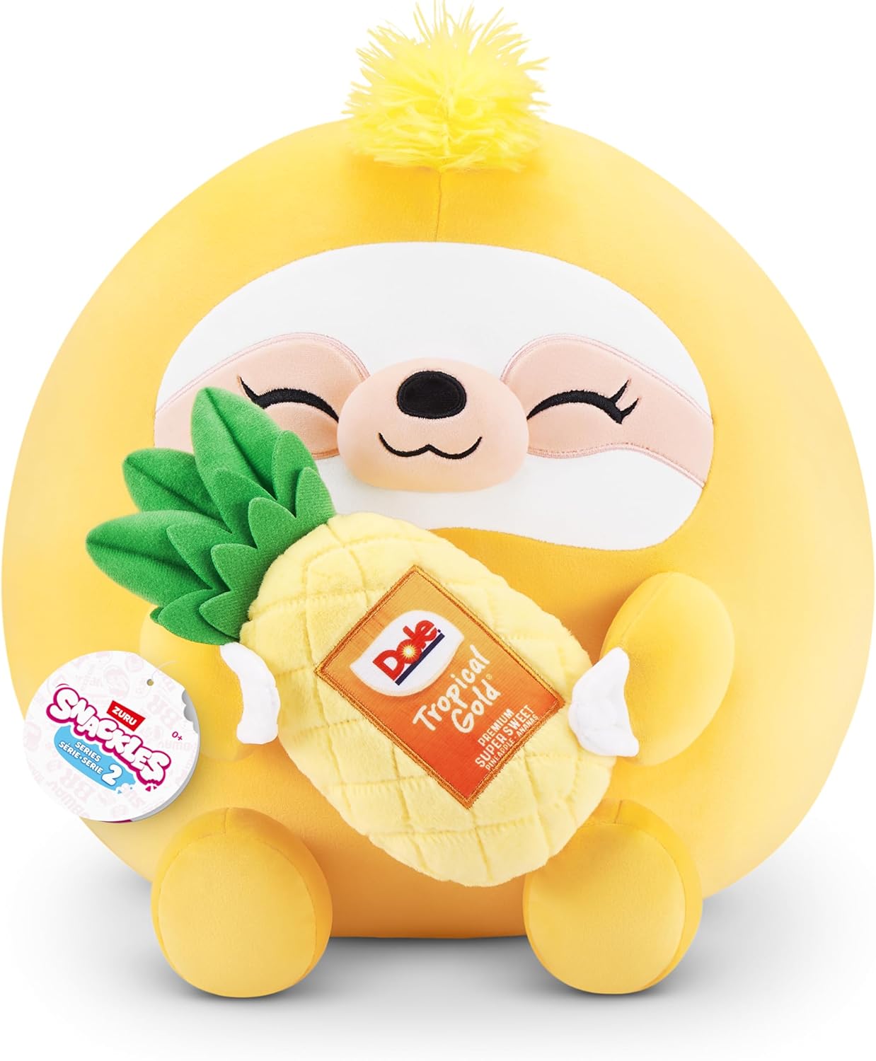 Snackles Series 2 Sloth & Dole 16 Inch Plush - Gallery 4