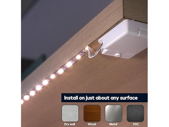 (3 Pack) Battery Powered LED Strip Lights