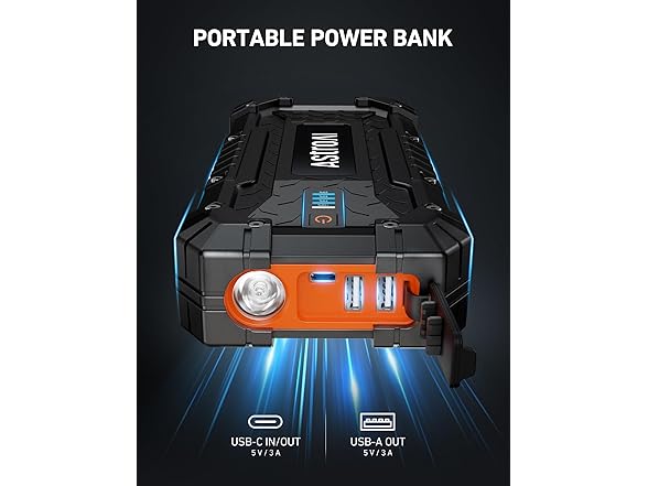 AstroAI S8 Ultra 4000A Car Jump Starter