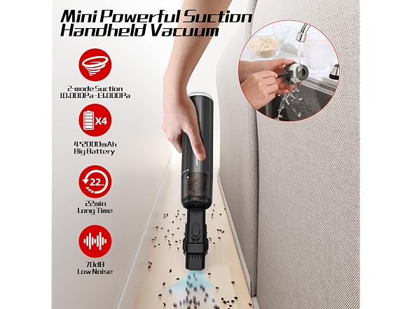 Chuboor 13000PA Powerful Car Vacuum