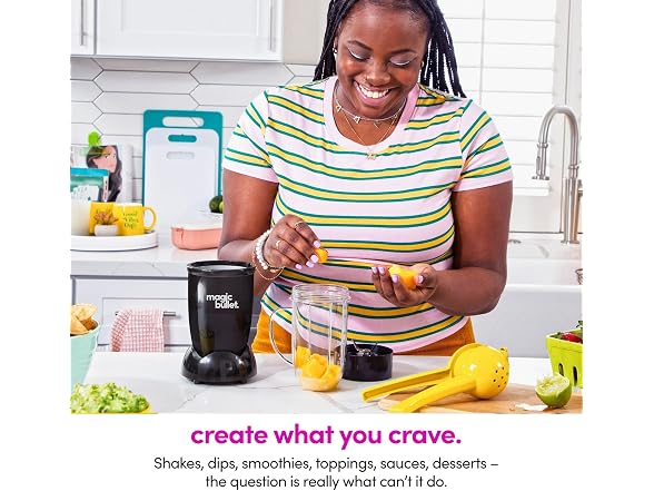 Magic Bullet Personal Blender MBR-0401 Black (Renewed)