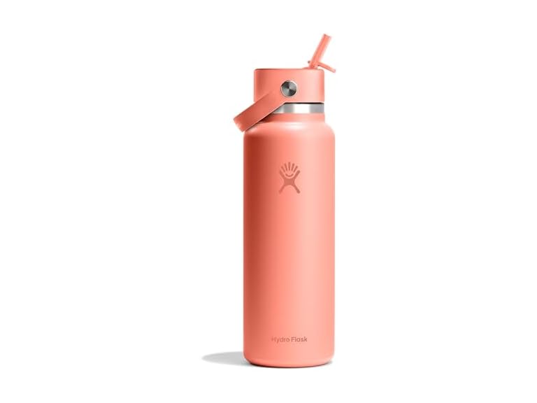 Hydro Flask 40 Oz Wide Mouth Flex Straw Cap Sunglow
