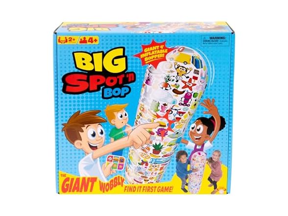 Big Spot 'N Bop! The Giant Wobbly Find It First Game