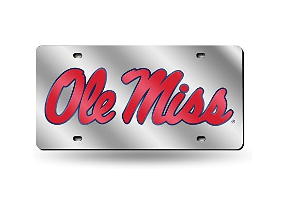 Laser Inlaid Metal Tag Silver
