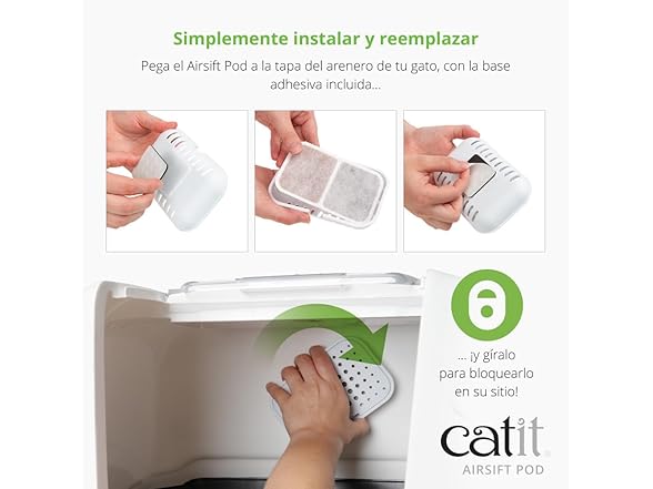 Catit Airsift Dual Action Air Purifier Pad 2PK