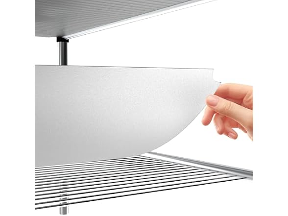 5 Pack 18x48 Shelf Liners for Wire Shelving