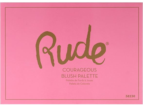 Blush Palette - Courageous by Rude Cosmetics