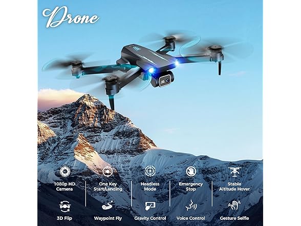 Drone with 1080P FPV Camera