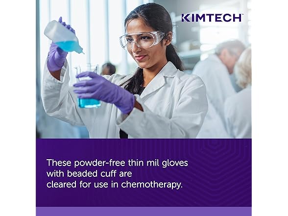 Kimtech Purple Nitrile Exam Gloves Small 100pk