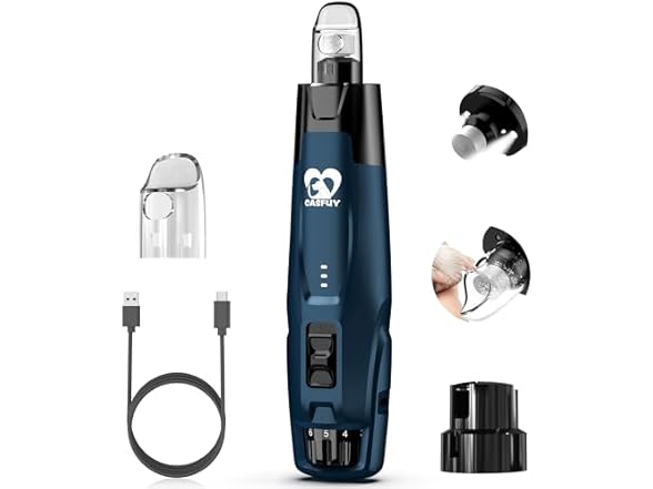 Casfuy B0FCFVCZK9 dog nail grinder