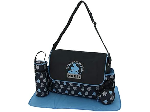 Cudlie! Disney Diaper Tote Bag, Mickey