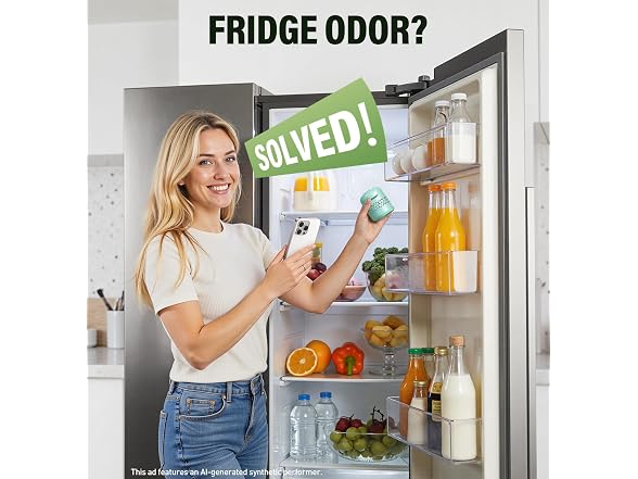 FLAWNT Fridge Deodorizer Light Green