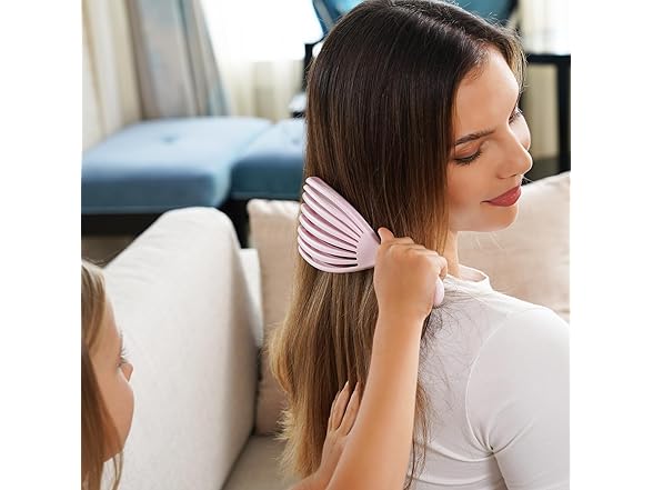 SHINLEA Detangler Brush Curly Pink