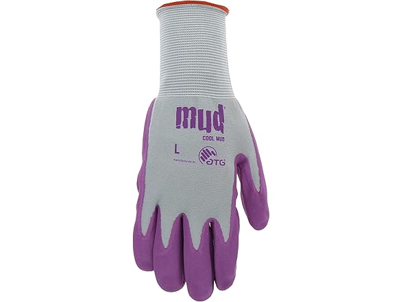 MUD 022 Cool, Nitrile Coated Gloves, Mountain Lilac