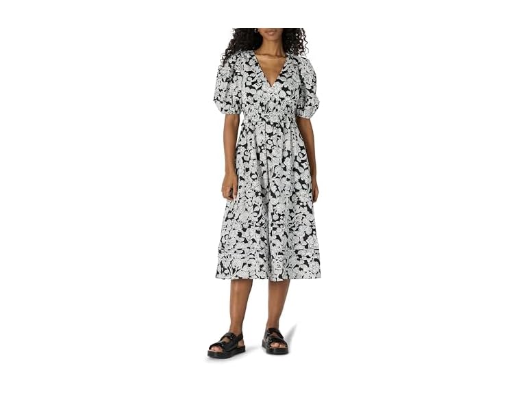 Black Ivory Folk Floral