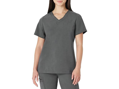 $8.99, Was $14.90, 39% Off! Amazon Basics Women Scrubs V-neck Top dealfomo