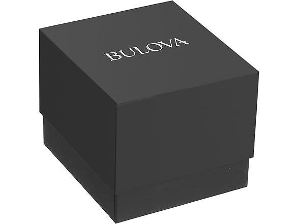 Bulova Ladies' Classic Dress Mini 2-Hand Quartz Watch, Stainless Steel, Arabic Markers, Silver/Blue Accents (Open Box)