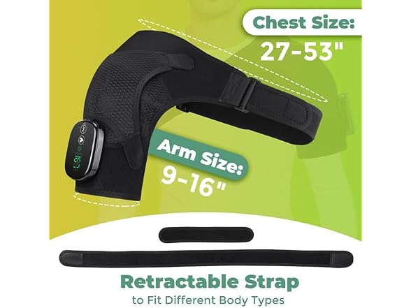 ROMYSE Cordless Shoulder Heating Pad - Gallery 8