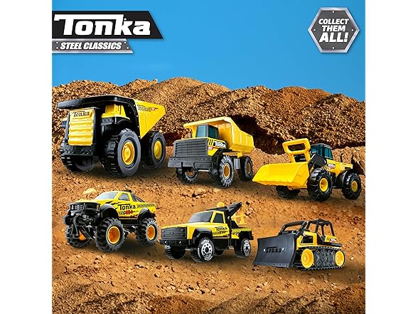 Tonka Steel Classics Road Grader