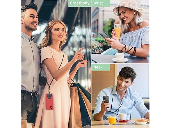 OUTXE Universal Phone Lanyard 4-Pack