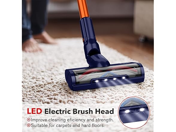 Whall EV-691 Whall Cordless Vacuum Cleaner, 25kPa Suction 