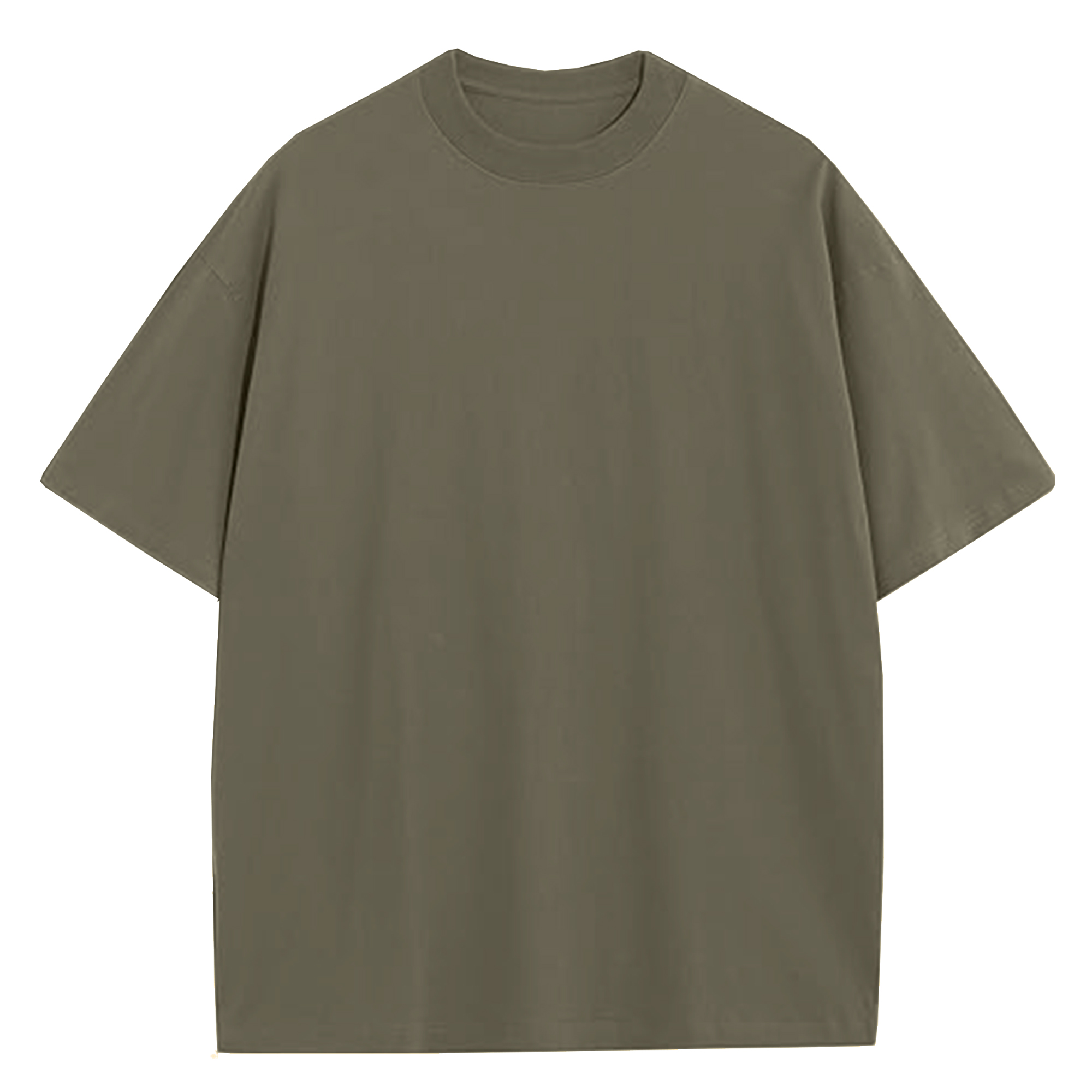 Mens Oversized Drop Shoulder Cotton Tee (1, 3, or 5Pk) - Gallery 30