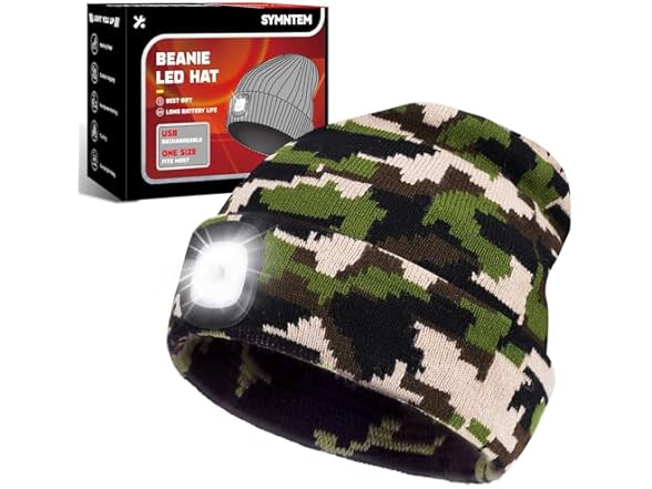 SYMNTEM Gifts for Men, Unisex Beanie Hat