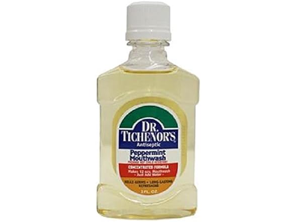 Dr. Tichenors Peppermint Mouthwash 2oz