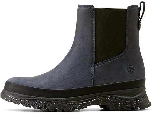 ARIAT Women's Moresby Twin Gore Waterproof Boot, Navy, 9