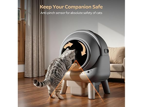 Heldenrol Auto Litter Box Gray