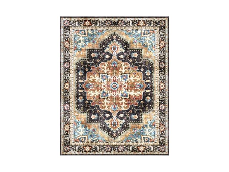 Gertmenian Washable Rug 8x10 Erin Black