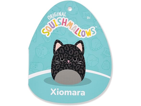 Squishmallows Original 12in Xiomara The Mischievous Black Panther
