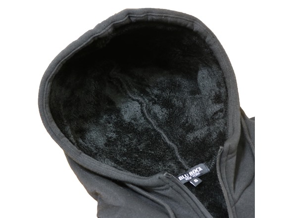 Men's Sherpa Reflective Tech Zip Hoodies