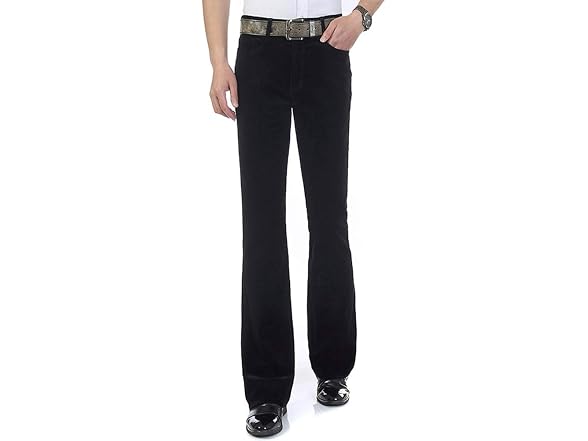 HAORUN Men's (32) Men Corduroy Bell Bottom Flares