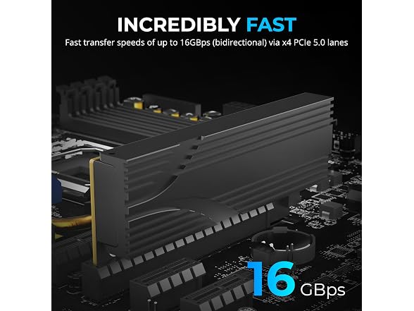 SABRENT M.2 NVMe SSD to PCIe x16 Adapter Card