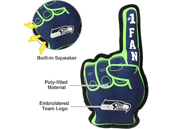 NFL #1 FAN TOY for DOGS & CATS