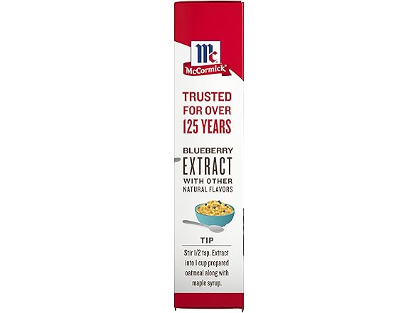 McCormick Blueberry Extract with Other Natural Flavors