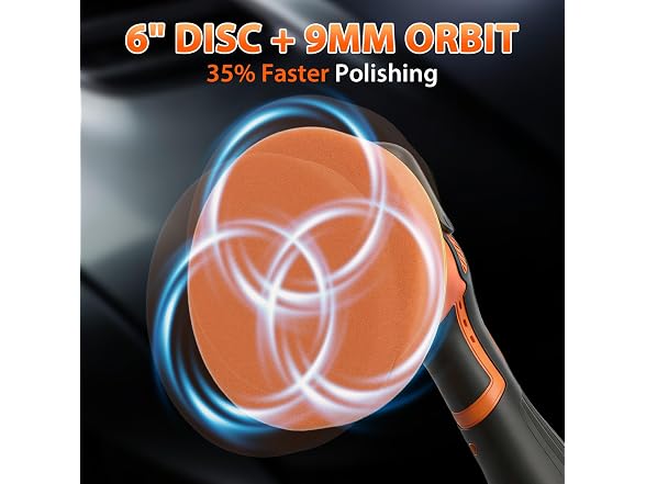 Rotvik Cordless Car Buffer Polisher