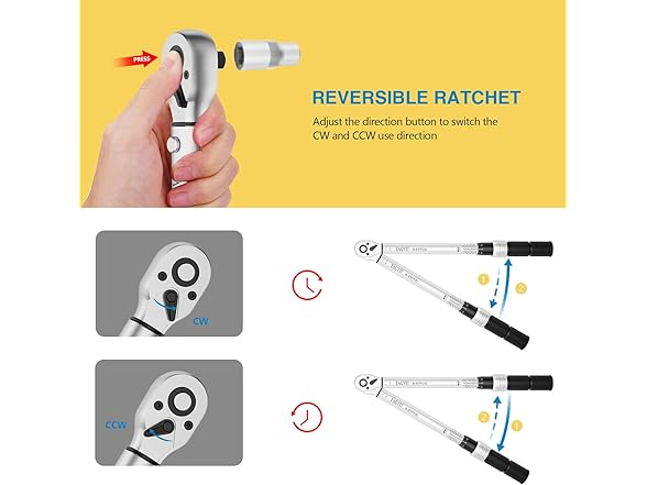 TAGVIT Drive Click Torque Wrench