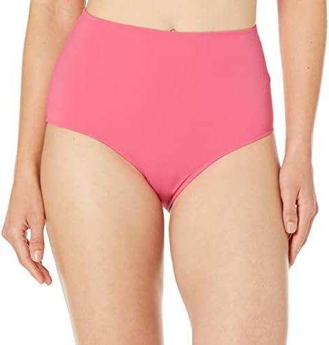 Amazon Essentials Women's High Waist Swim Bottom, Hot Pink, 5X