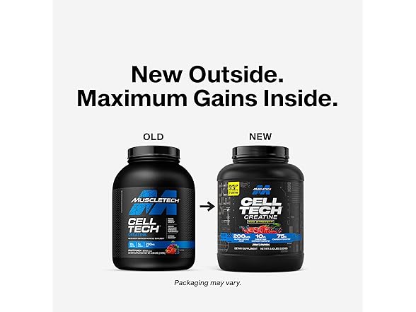 MuscleTech Cell Tech Creatine Post Workout Recovery, Fruit Punch