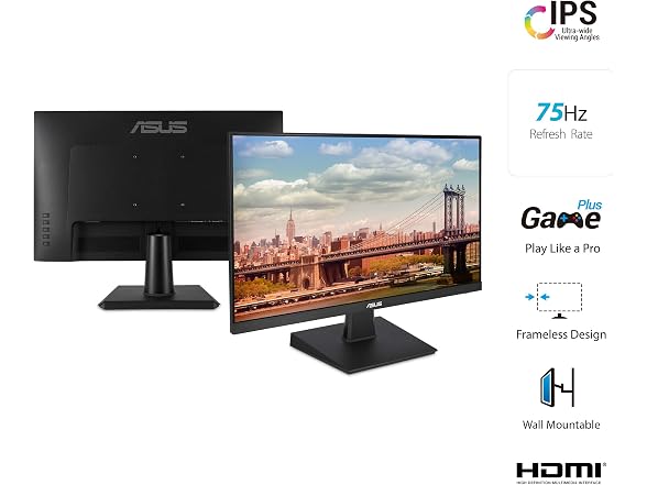 ASUS VA24EHE 23.8" Eye Care Display Monitor