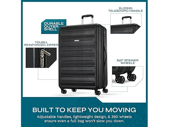 American Tourister Westridge Hardshell Luggage Set - 2 Piece