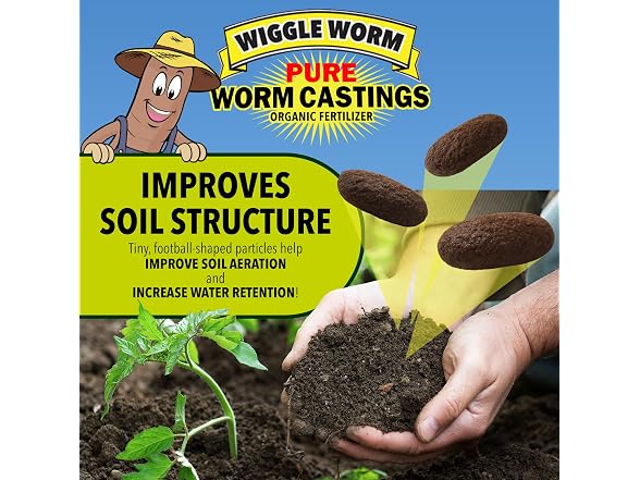 Wiggle Worm 100% Pure Organic Mineral