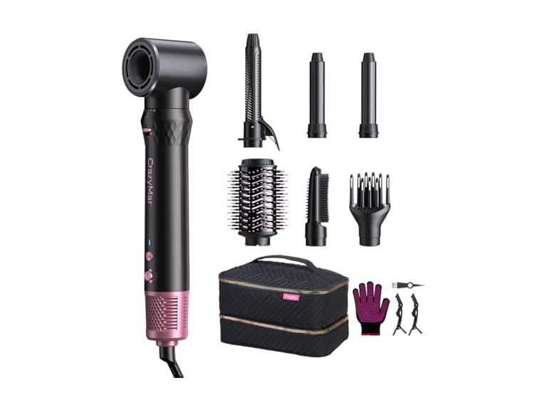 CrazyMar W0092 7in1 Hot Air Brush
