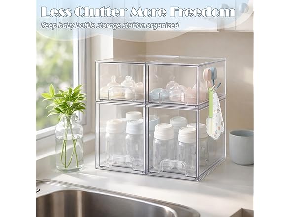 zebrater Baby Bottle Organizer
