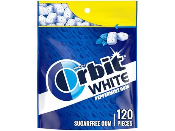 ORBIT White Peppermint 120ct
