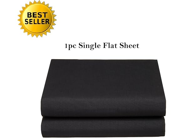 Elegant Comfort Luxury Ultra Soft Single Black