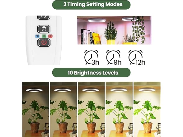 Mosthink 6.3in Ceiling Grow Lights