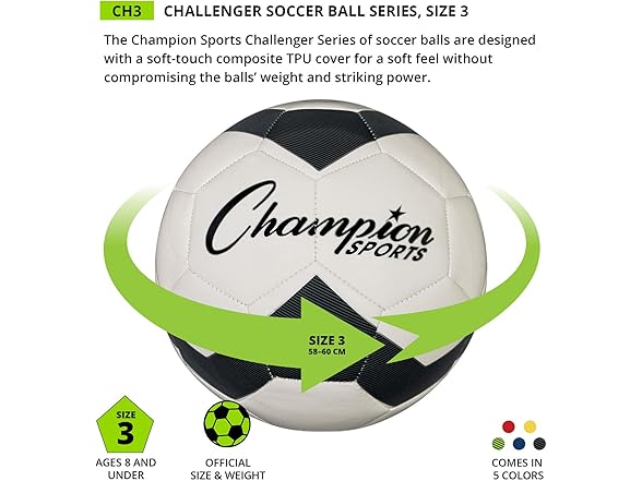  Champion Sports Soccer Ball